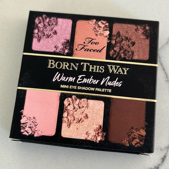 Too faced born this way warm ember nudes mini eyeshadow palette - Picture 2 of 7